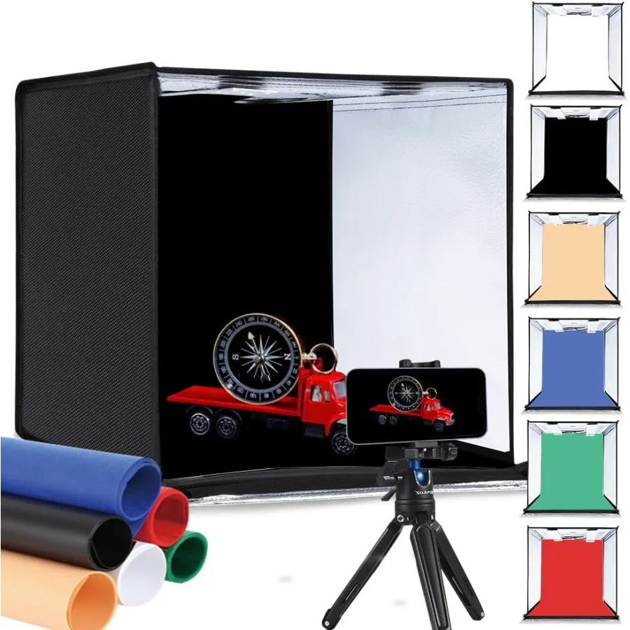Light Box Photography PULUZ 16'' Portable Photo Studio Light Box with 6 Color Backdrops Professional Photography Photo Box for
Light Box Photography PULUZ 16'' Portable Photo Studio Light Box with 6 Color Backdrops Professional Photography Photo Box for