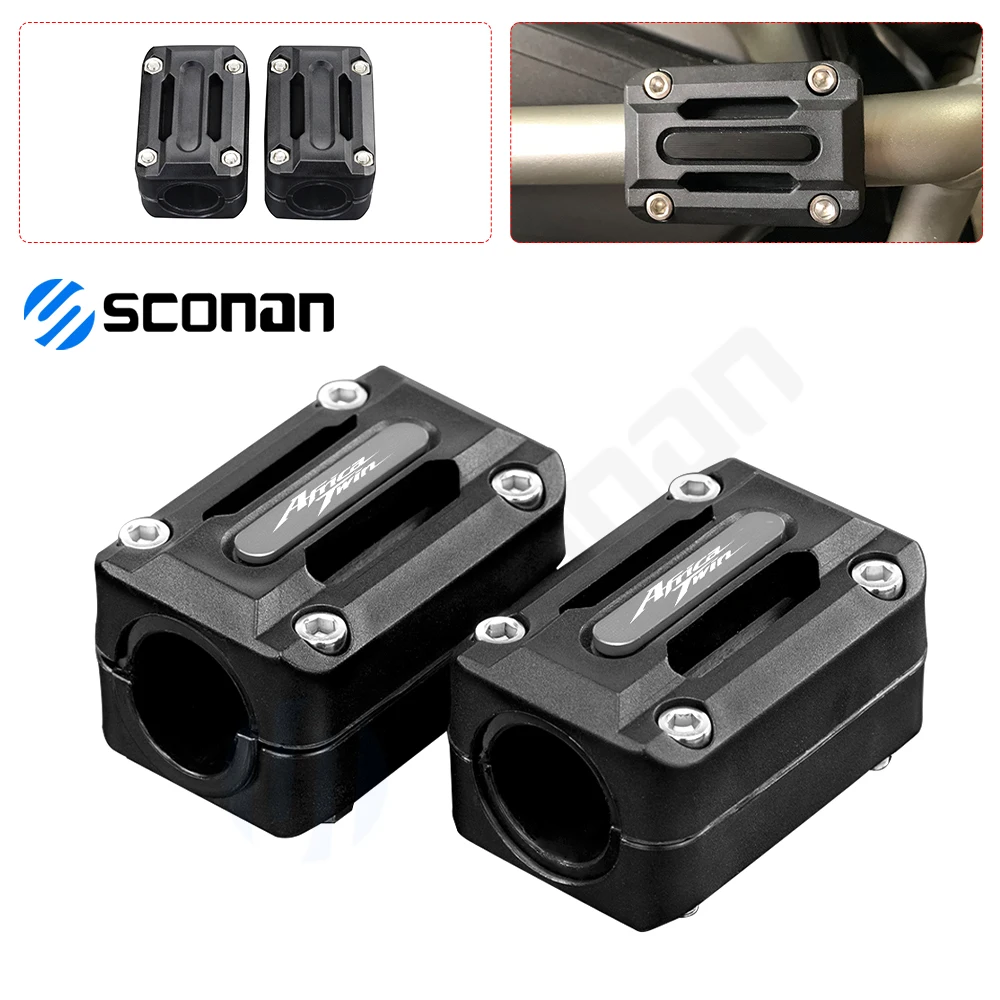 22/25/28MM Motorcycle Engine Crash Bar Protection Bumper Decorative Guard Block For Honda CRF 1000L CRF1000L Africa Twin -2020
22/25/28MM Motorcycle Engine Crash Bar Protection Bumper Decorative Guard Block For Honda CRF 1000L CRF1000L Africa Twin -2020