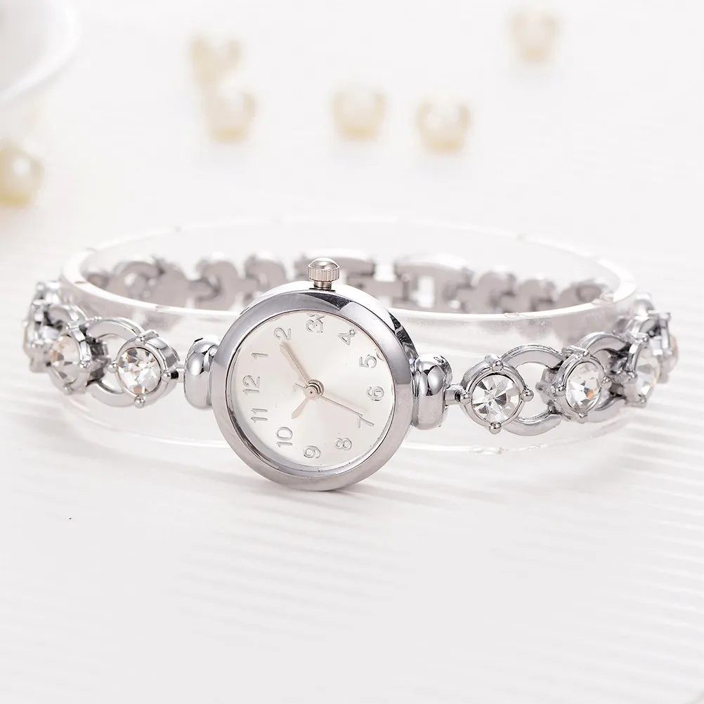 Silver Women Quartz Wrist Watch Elegant Bracelet Watch Fashion Luxury Perfect Gift for Christmas Valentine's Birthday
Silver Women Quartz Wrist Watch Elegant Bracelet Watch Fashion Luxury Perfect Gift for Christmas Valentine's Birthday