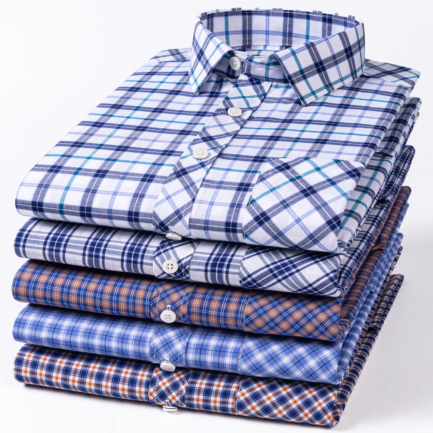 Men's long-sleeved cotton high-quality spring/summer casual checkered shirt - versatile and fashionable for street wear
Men's long-sleeved cotton high-quality spring/summer casual checkered shirt - versatile and fashionable for street wear