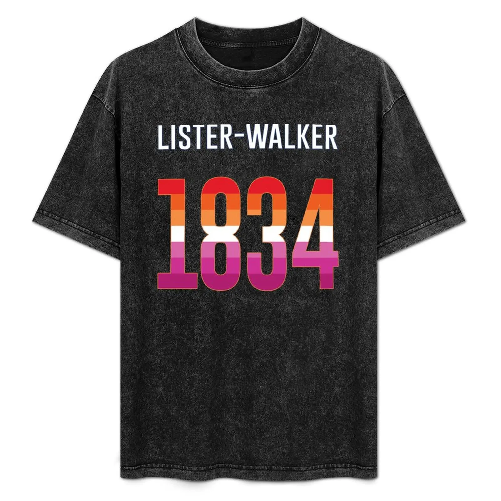 Lister-Walker 1834 team jersey T-Shirt Vintage Print Crew Neck Tee
Lister-Walker 1834 team jersey T-Shirt Vintage Print Crew Neck Tee