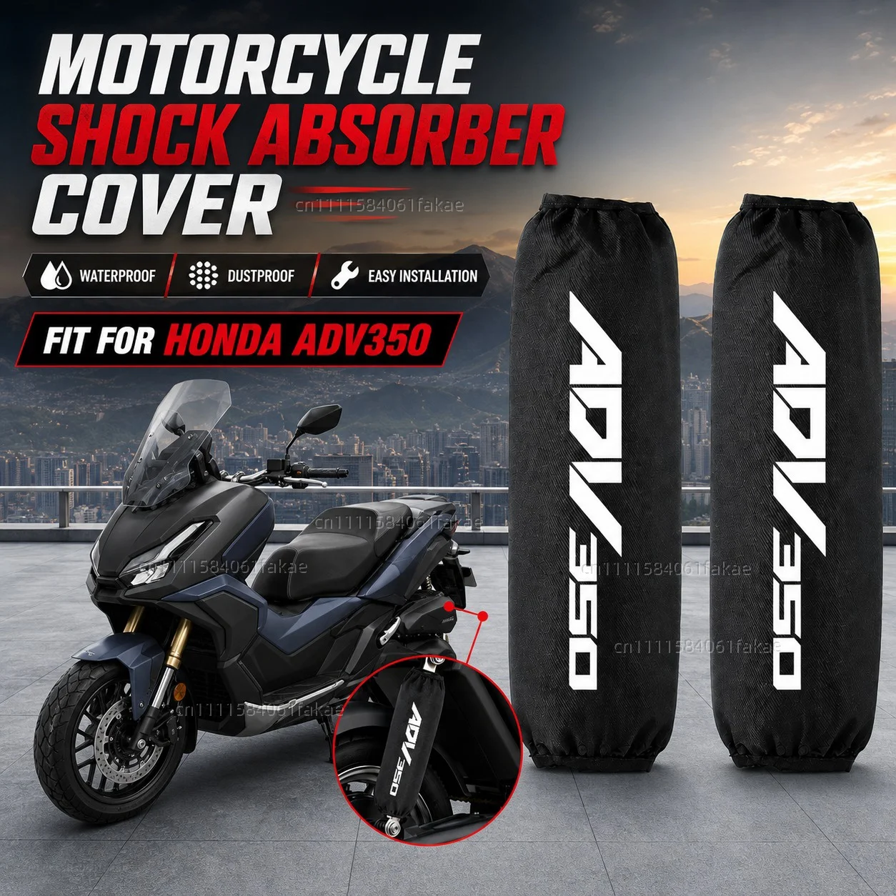 For HONDA ADV350 ADV 350 2021 2022 Motorcycle Rear Shock Absorber Protector Cover 270mm 350mm Suspension Protection Guard
For HONDA ADV350 ADV 350 2021 2022 Motorcycle Rear Shock Absorber Protector Cover 270mm 350mm Suspension Protection Guard