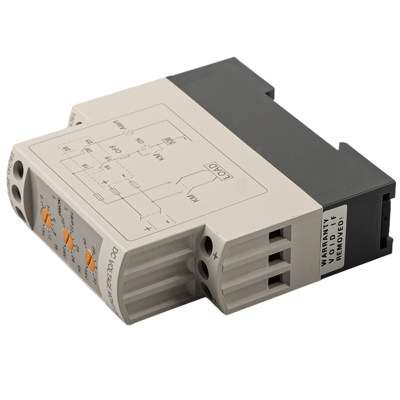 Din Rail Adjustable Over Voltage And Under-Voltage Protector DC 12V/24V/36V/48V DVRD Voltage Protective Device Voltage Relay
Din Rail Adjustable Over Voltage And Under-Voltage Protector DC 12V/24V/36V/48V DVRD Voltage Protective Device Voltage Relay