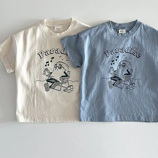 T-shirt 2025 Summer New Childrens Wear Korean-style Boys and Girls Cola Time Short-sleeved T-shirt Casual Simple and Cute
T-shirt 2025 Summer New Childrens Wear Korean-style Boys and Girls Cola Time Short-sleeved T-shirt Casual Simple and Cute