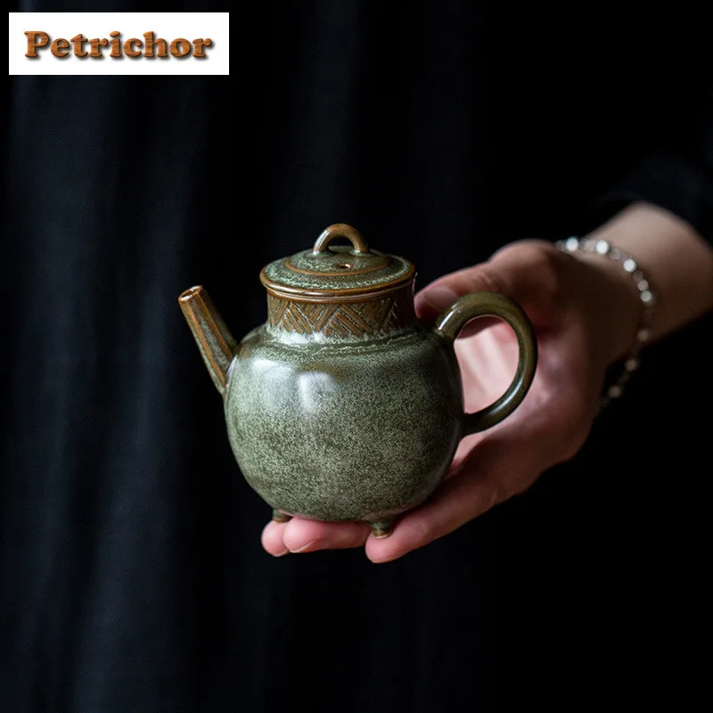 150 мл Kiln Fambe Antique Tripodia Чайник Креативный чайник для заварки чая Чайник для замачивания с шариковым отверстием Белый чайник для чая с подшипником
150 мл Kiln Fambe Antique Tripodia Чайник Креативный чайник для заварки чая Чайник для замачивания с шариковым отверстием Белый чайник для чая с подшипником
