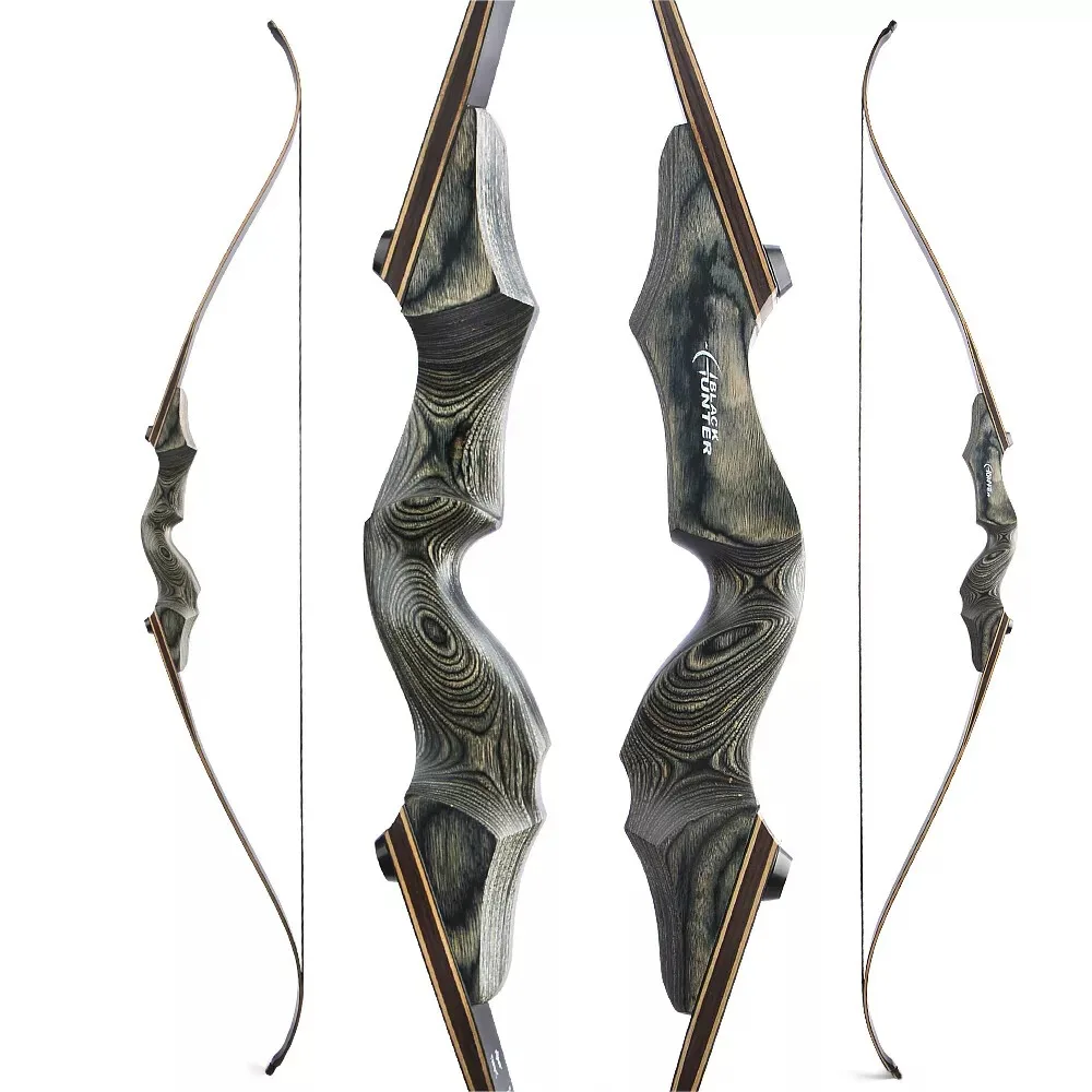 60" Takedown Recurve Bow 20-60lbs Hunting Bow Archery Target Bamboo Core Black Hunter
60" Takedown Recurve Bow 20-60lbs Hunting Bow Archery Target Bamboo Core Black Hunter
