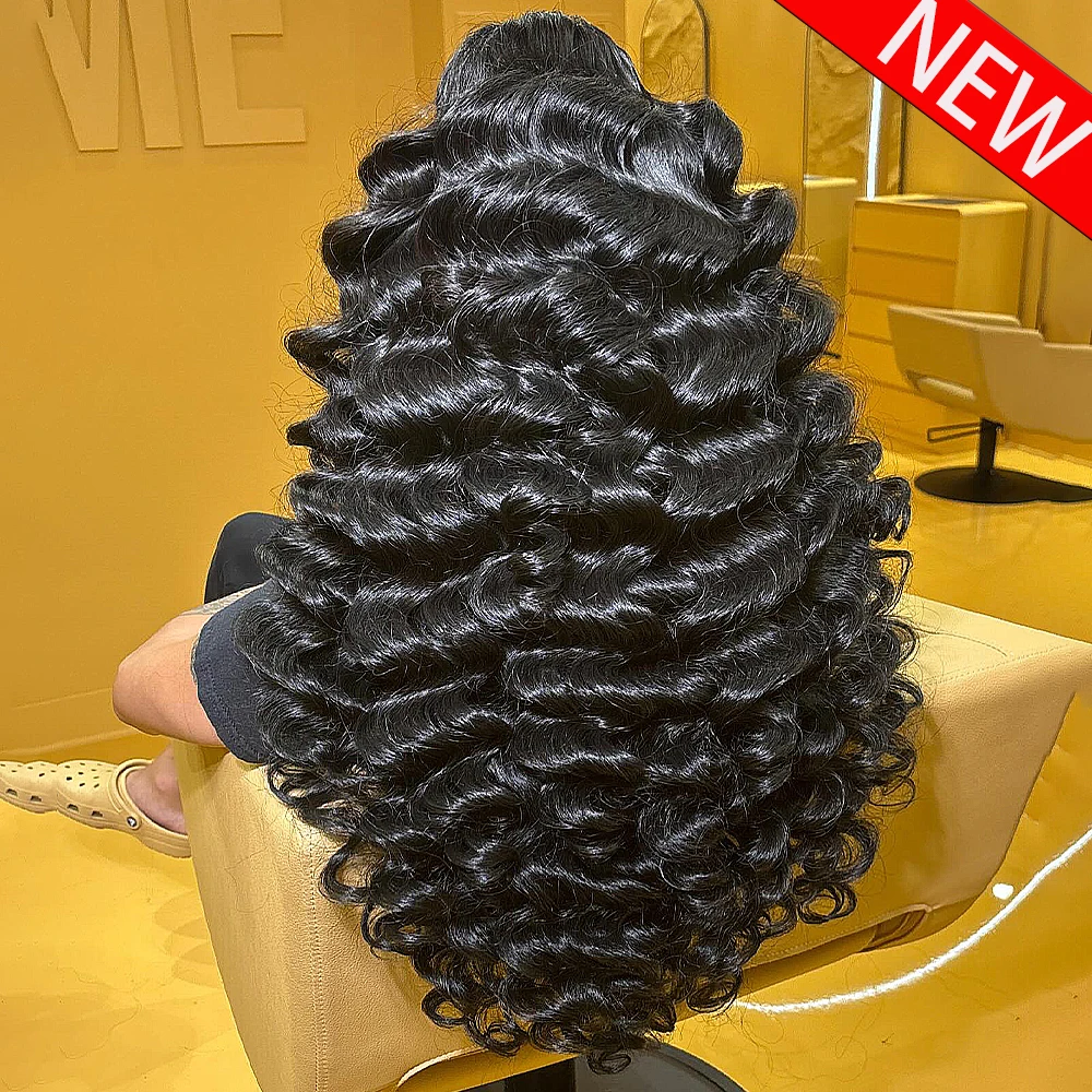 36 Inch Loose Deep 13x6 HD Transparent Lace Frontal Wig 450 High Density 100% Human Hair Wig 360 HD Lace Frontal Wig Wear And Go
36 Inch Loose Deep 13x6 HD Transparent Lace Frontal Wig 450 High Density 100% Human Hair Wig 360 HD Lace Frontal Wig Wear And Go