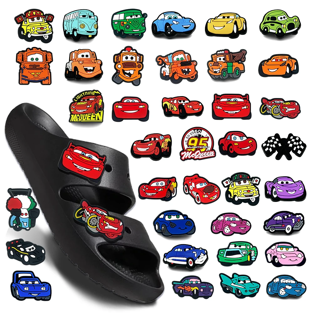 Disney Cars Lightning McQuee10-100pcs Shoe Charms Garden Shoe Accessories Buckle Fit Clogs Decaration Sandals Decorate Xmas Gift
Disney Cars Lightning McQuee10-100pcs Shoe Charms Garden Shoe Accessories Buckle Fit Clogs Decaration Sandals Decorate Xmas Gift