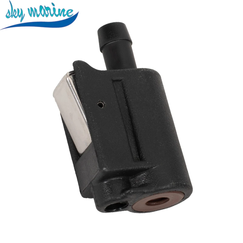 Морской топливный соединитель для Mercury Marine 22-13563Q7 22-13563T7, подключение бокового шланга для подвесного мотора после 1998 г. 
Морской топливный соединитель для Mercury Marine 22-13563Q7 22-13563T7, подключение бокового шланга для подвесного мотора после 1998 г.