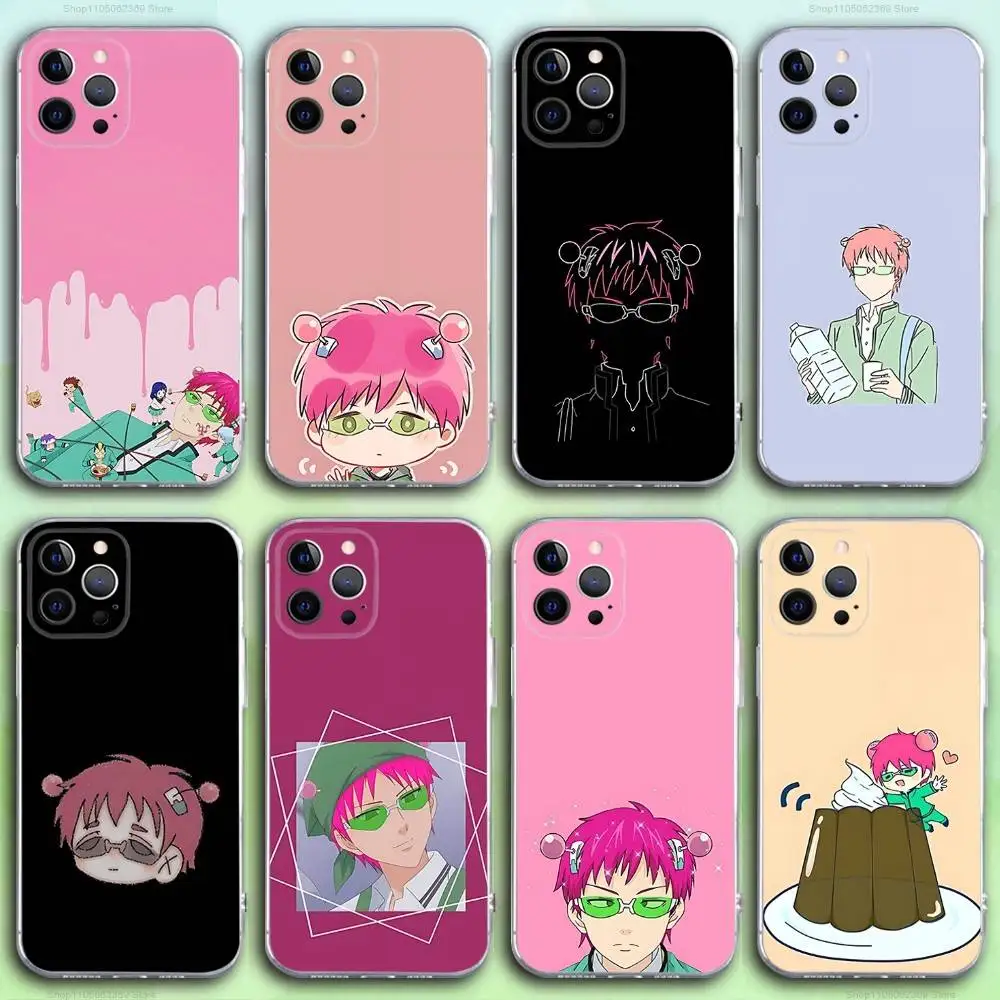 S-Saiki K Anime Phone Case For iPhone 16,15,14,13,12,11 Pro,Max,Plus,X,XS,XR,SE4,E Mini Transparent Soft Cover
S-Saiki K Anime Phone Case For iPhone 16,15,14,13,12,11 Pro,Max,Plus,X,XS,XR,SE4,E Mini Transparent Soft Cover