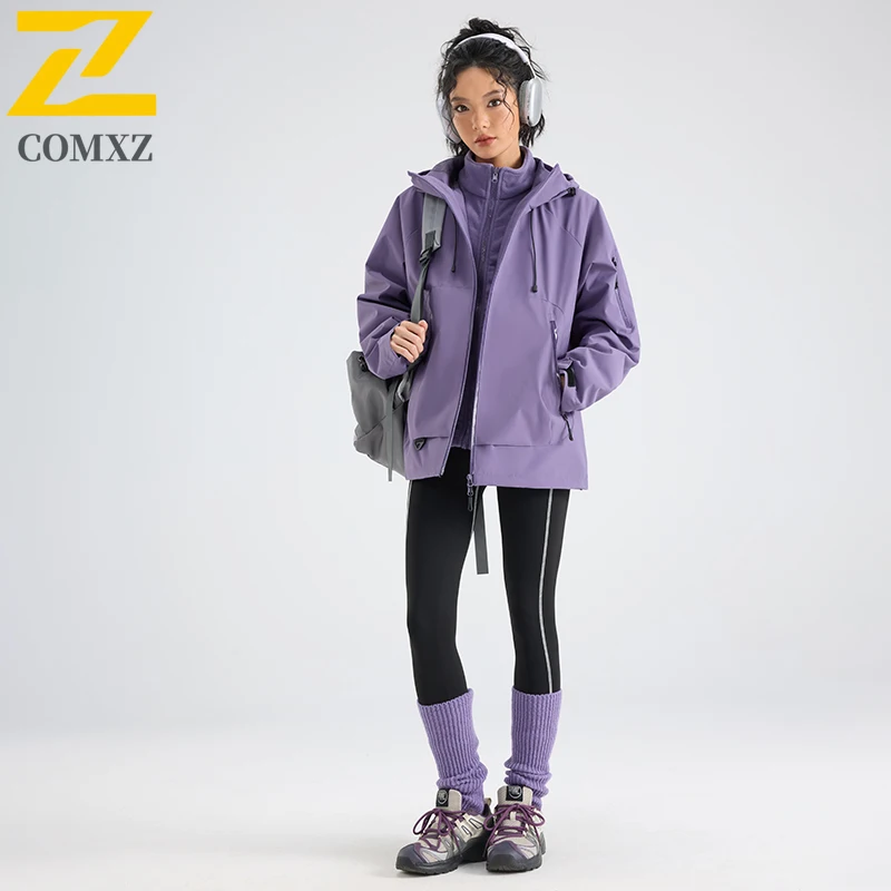 Couple Charge Jacket Three-in-one Windproof Waterproof Breathable Particle Velvet Warm Hooded Jacket Outdoor Camping Travel Coat
Couple Charge Jacket Three-in-one Windproof Waterproof Breathable Particle Velvet Warm Hooded Jacket Outdoor Camping Travel Coat