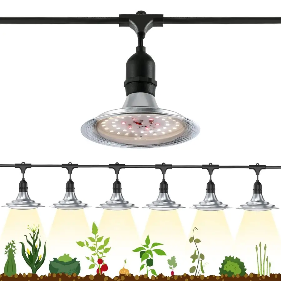 Уличные фитолампы, гирляндные фитолампы для теплиц, водонепроницаемые лампы для выращивания растений, светодиодные фитолампы с сертификатом UL для теплиц
Уличные фитолампы, гирляндные фитолампы для теплиц, водонепроницаемые лампы для выращивания растений, светодиодные фитолампы с сертификатом UL для теплиц