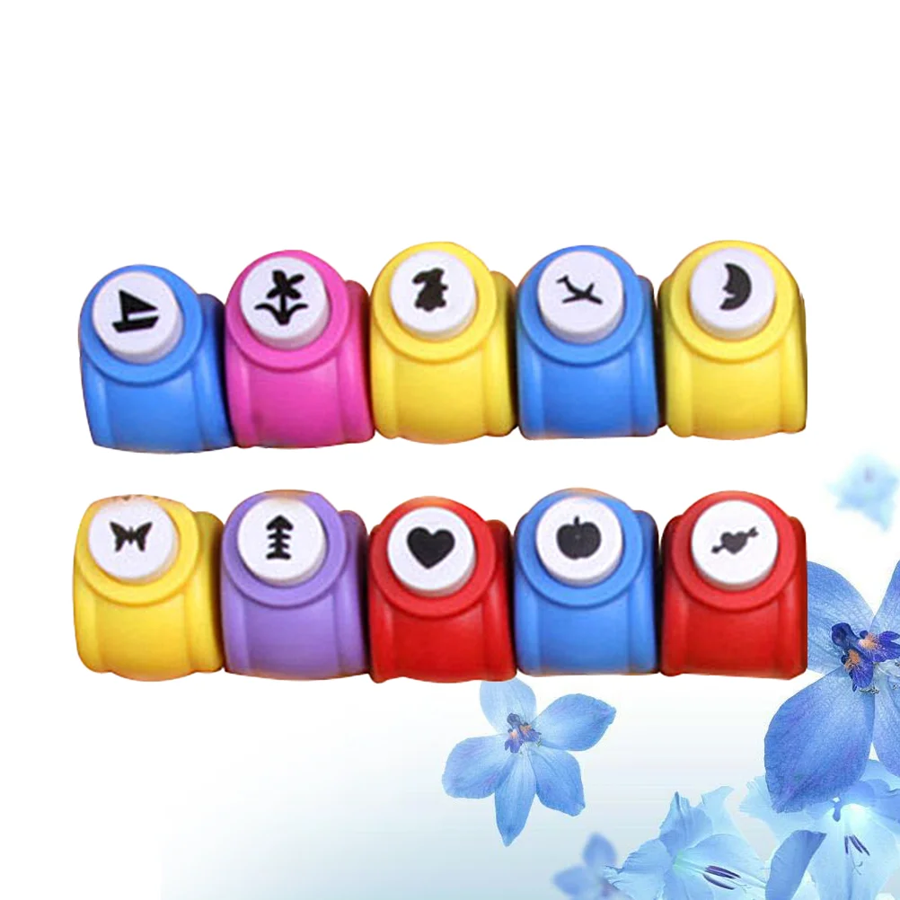 10 PCS Flash Marquee Hole Puncher Set Card Making Supplies Punching Machine Child Toy
10 PCS Flash Marquee Hole Puncher Set Card Making Supplies Punching Machine Child Toy