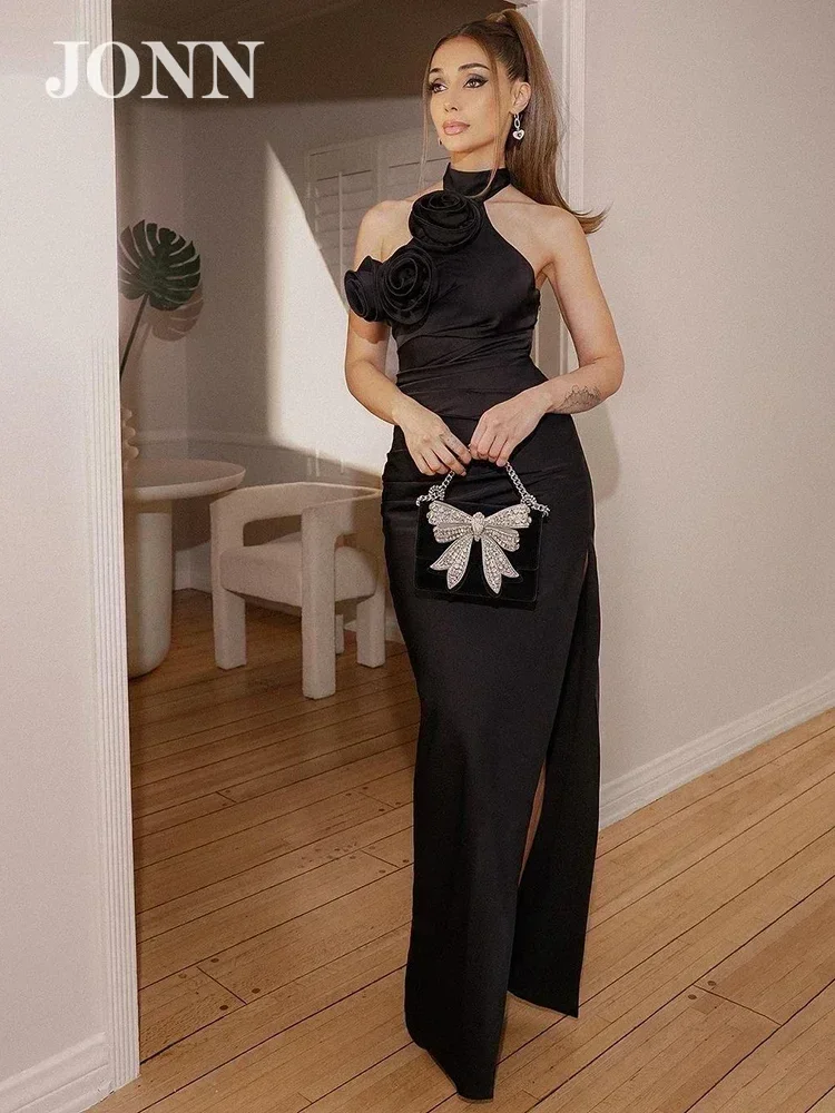 JONN Birthday Dress for Women Chic Elegant Flowers Decoration High Split White Long One-Piece Gown Summer 2024 New
JONN Birthday Dress for Women Chic Elegant Flowers Decoration High Split White Long One-Piece Gown Summer 2024 New
