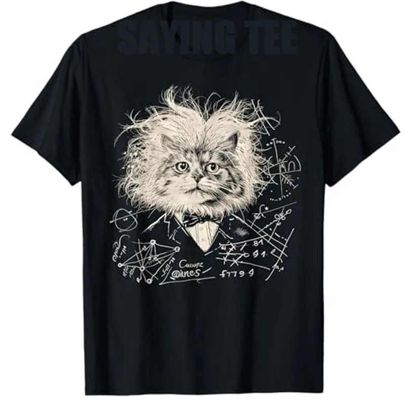 Crazy Cat Scientist Math Equations Geometry Teacher Student T-Shirt Humor Funny Cat Dad Saying Tee Fashion Short Sleeve Blouses
Crazy Cat Scientist Math Equations Geometry Teacher Student T-Shirt Humor Funny Cat Dad Saying Tee Fashion Short Sleeve Blouses