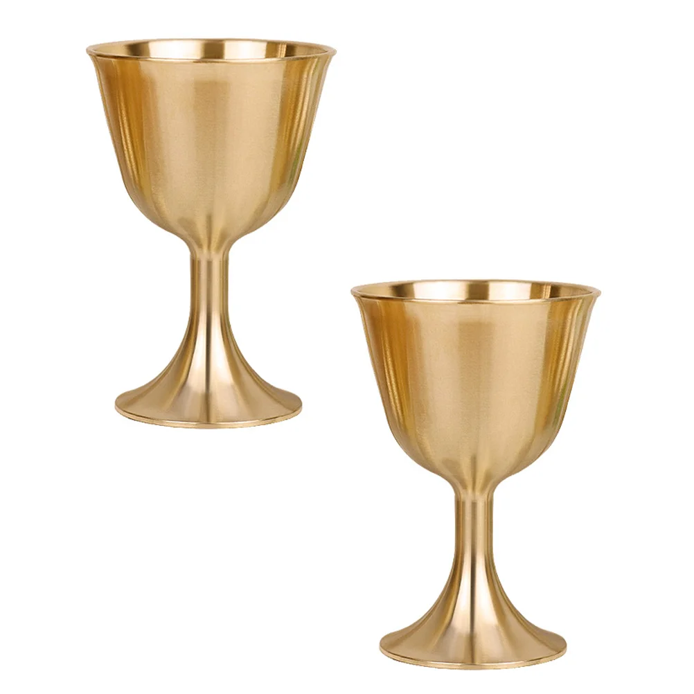 2 Pcs Brass Glass Glasses Cocktail Cups Drinking Coctail for Decor Tumblers Table Vintage
2 Pcs Brass Glass Glasses Cocktail Cups Drinking Coctail for Decor Tumblers Table Vintage
