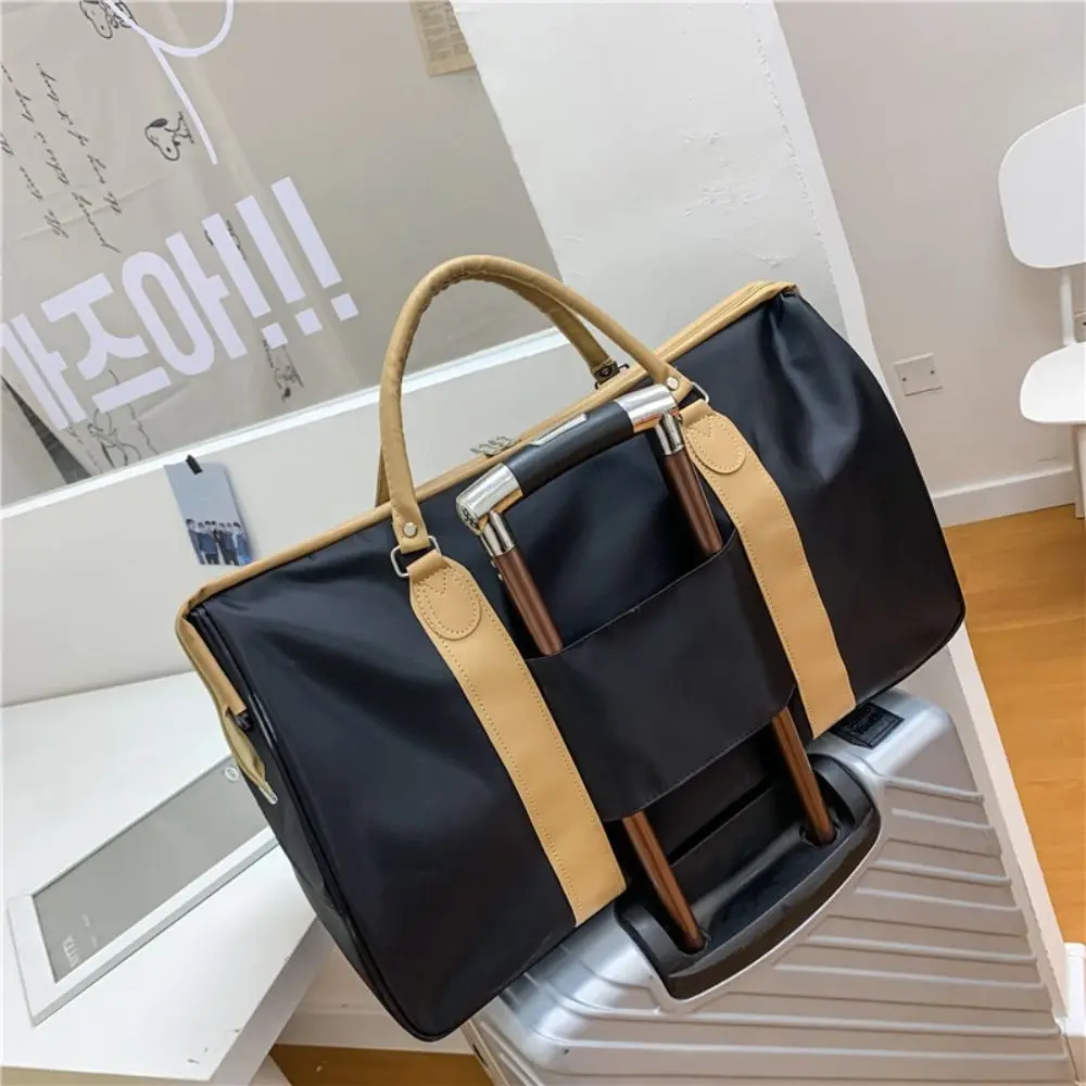 Nylon Short Distance Travel Bag Portable Lightweight Women's Fitness Handbag Large Capacity Multi Pocket Travel Luggage Bag
Nylon Short Distance Travel Bag Portable Lightweight Women's Fitness Handbag Large Capacity Multi Pocket Travel Luggage Bag