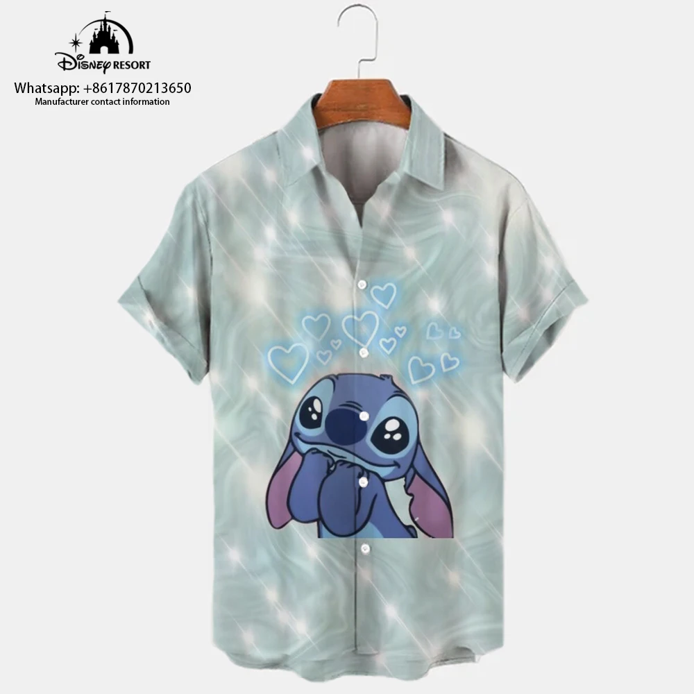 2024 New Street Style Men's Lapel Short Sleeve Single-Breasted Shirt Stitch Cartoon Print Casual Trend Versatile Top y2k
2024 New Street Style Men's Lapel Short Sleeve Single-Breasted Shirt Stitch Cartoon Print Casual Trend Versatile Top y2k
