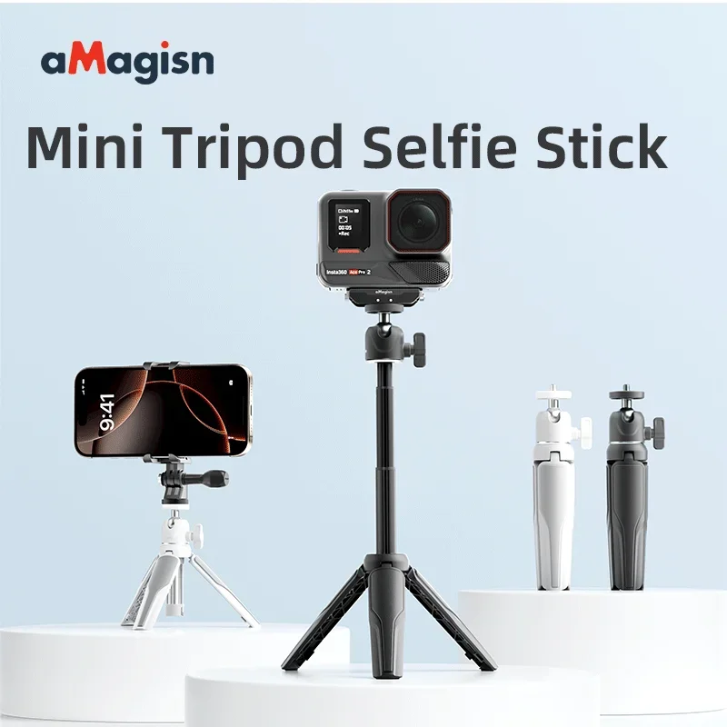Mini Fixed Stand Tripod Selfie Stick, For Action Cameras/Mobile Phone Gimbals, Freely Adjustable Angle Stand Accessories
Mini Fixed Stand Tripod Selfie Stick, For Action Cameras/Mobile Phone Gimbals, Freely Adjustable Angle Stand Accessories