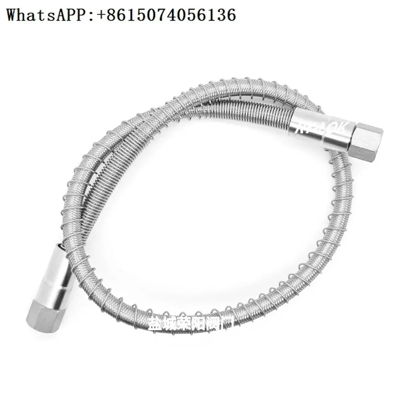 Шланг высокого давления из нержавеющей стали 316L 1/4NPT, взрывозащищенная газовая труба, газовая металлическая гофрированная труба
Шланг высокого давления из нержавеющей стали 316L 1/4NPT, взрывозащищенная газовая труба, газовая металлическая гофрированная труба