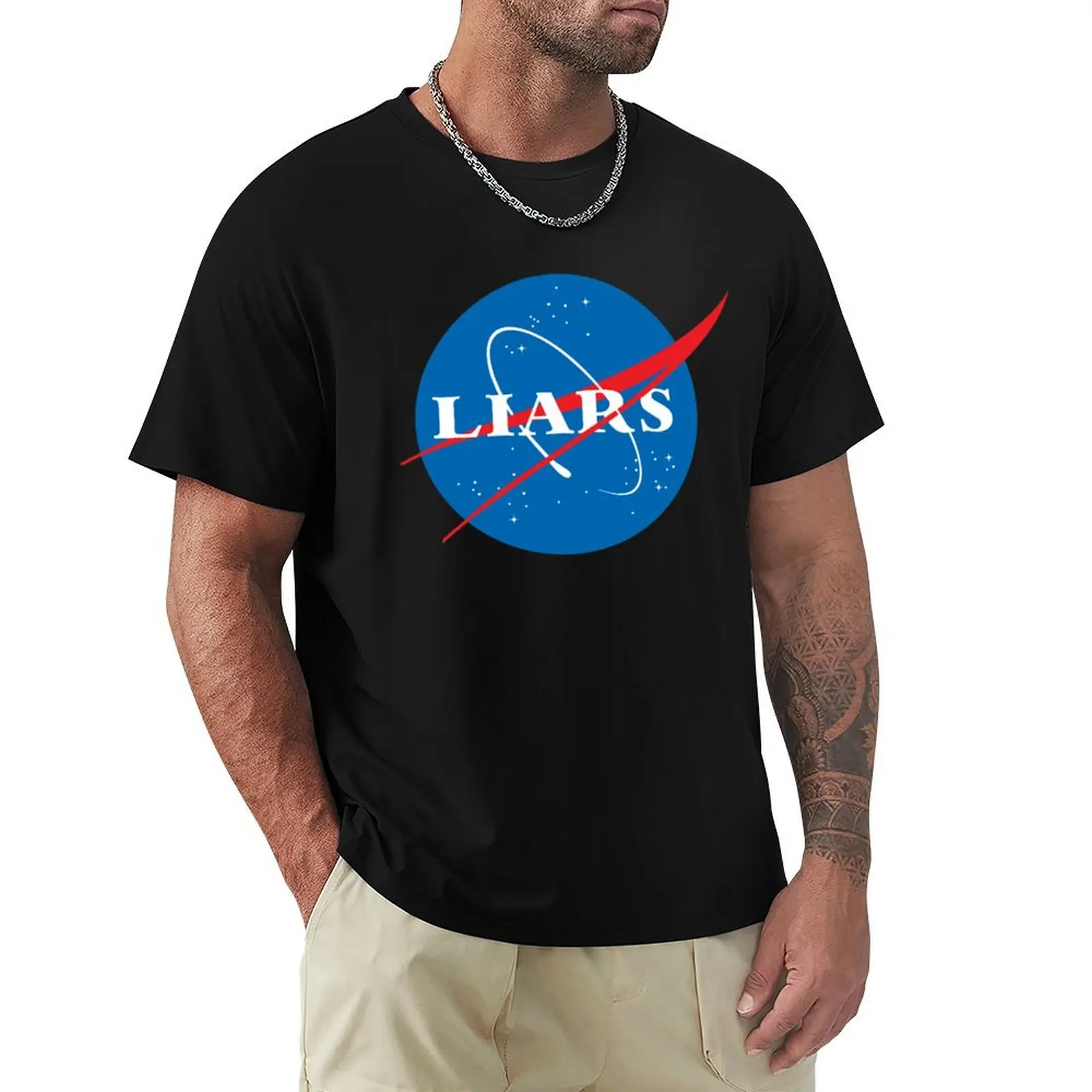 NASA LIARS T-Shirt custom t-shirts custom shirt cotton graphic tees cotton man t-shirts mens t shirt
NASA LIARS T-Shirt custom t-shirts custom shirt cotton graphic tees cotton man t-shirts mens t shirt
