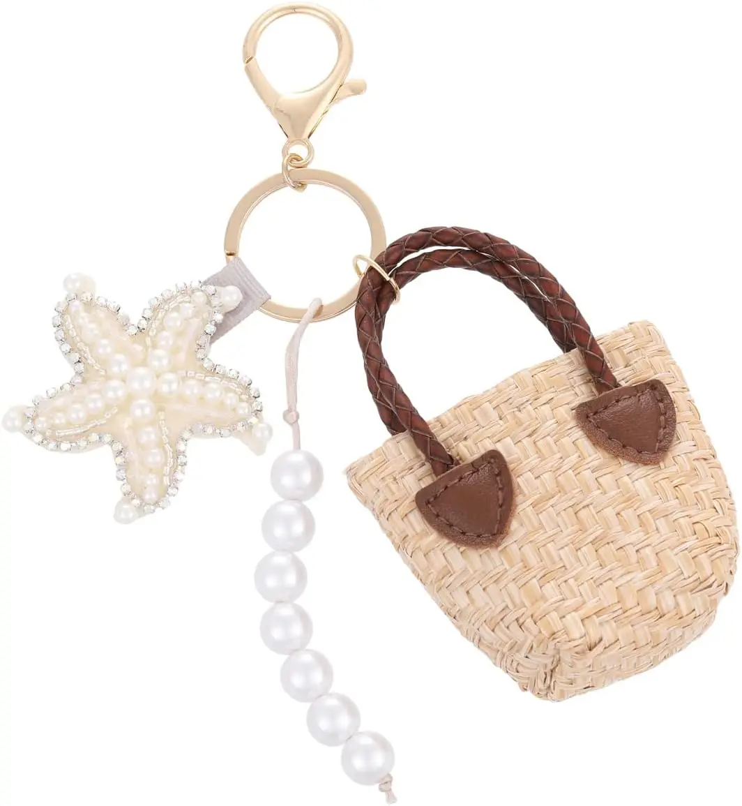 Beach Keychain Bag Charms Seashell Starfish Lobster Palm Tree Purse Handbag Ocean Accessories
Beach Keychain Bag Charms Seashell Starfish Lobster Palm Tree Purse Handbag Ocean Accessories