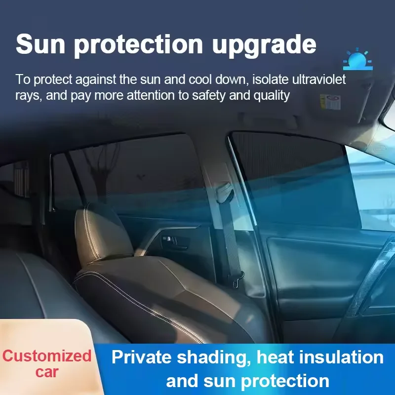 Sunshades Magnetic Mesh Heat insulation Window Curtains Visor Auto Accessories Car Sun Shades For MGS5 EV ES34 2024 2025 2026
Sunshades Magnetic Mesh Heat insulation Window Curtains Visor Auto Accessories Car Sun Shades For MGS5 EV ES34 2024 2025 2026