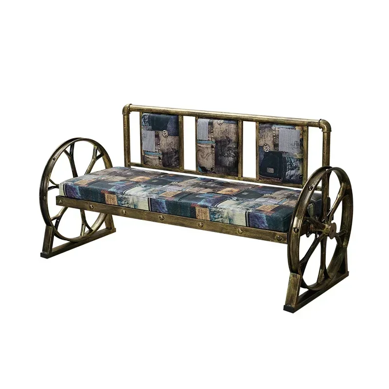Retro Personalized Iron Painted Metal Waiting Chair Couch
Retro Personalized Iron Painted Metal Waiting Chair Couch