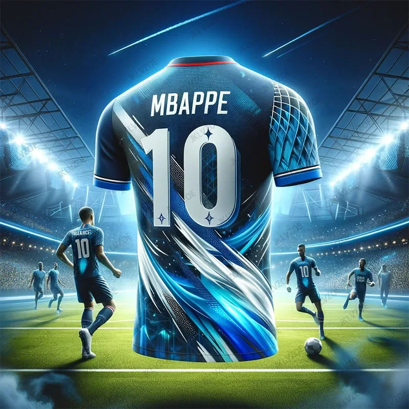 Новое поступление 2024 года, спортивная футболка с круглым вырезом и коротким рукавом Mbappe 10, тренировочная форма, мужская футболка для детей/взрослых
Новое поступление 2024 года, спортивная футболка с круглым вырезом и коротким рукавом Mbappe 10, тренировочная форма, мужская футболка для детей/взрослых