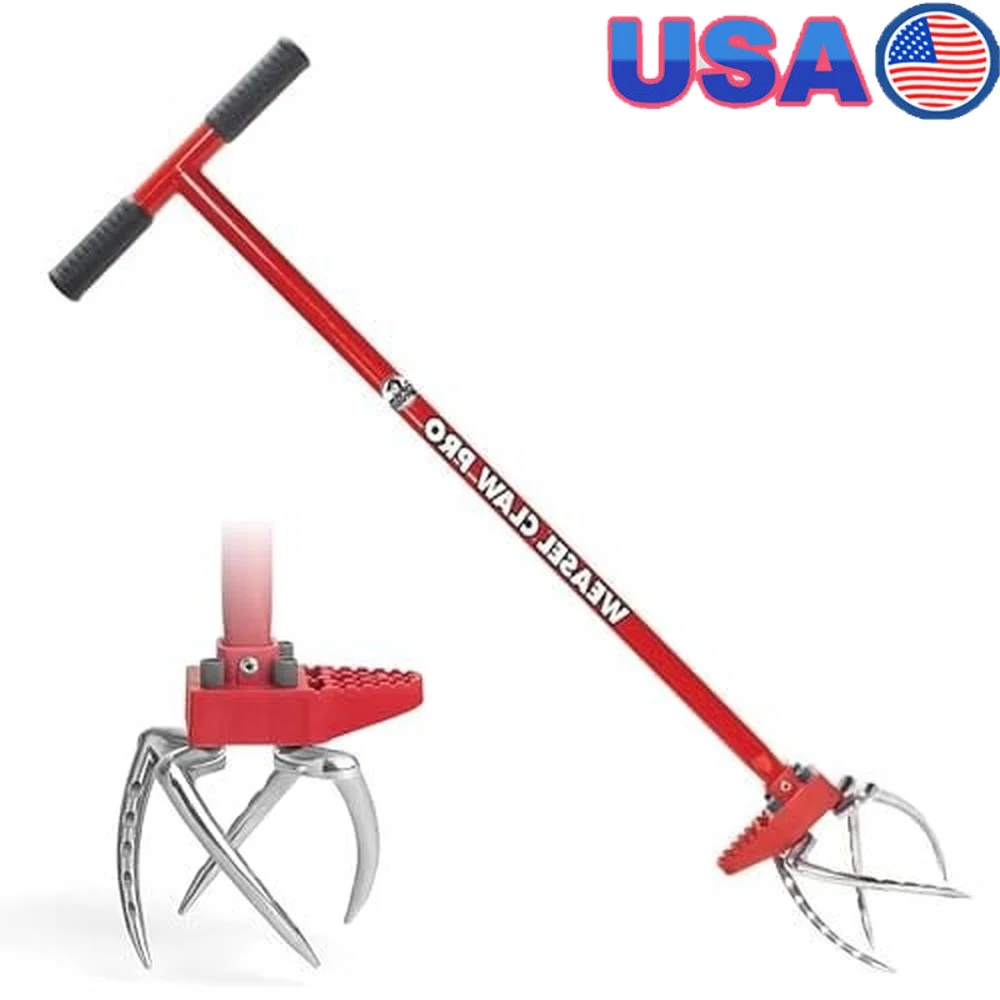 3-in-1 Gardening Hand Tiller Cultivator Soil Loosener Twist Weeding Tool Adjustable Tines Easy Soil Preparation Digging Fork
3-in-1 Gardening Hand Tiller Cultivator Soil Loosener Twist Weeding Tool Adjustable Tines Easy Soil Preparation Digging Fork