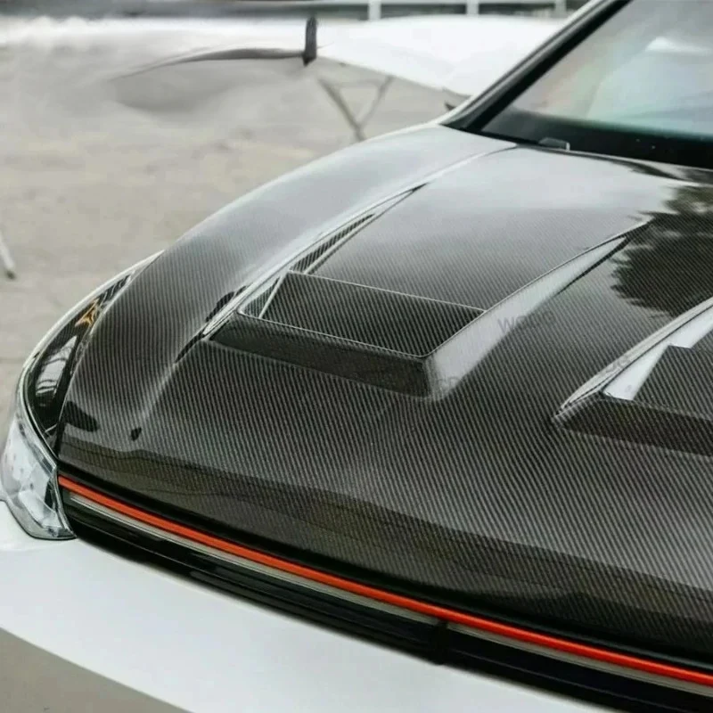 Carbon Fiber Front Engine Hood Sports Coupe Gloss Easy Installation Exterior Parts
Carbon Fiber Front Engine Hood Sports Coupe Gloss Easy Installation Exterior Parts