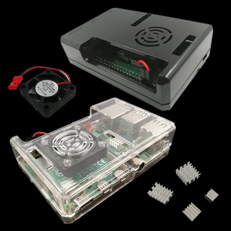 Прозрачный чехол для Raspberry Pi 4, чехол с охлаждающим вентилятором, черный корпус для Raspberry Pi 4 Model B, Pi 4B, Pi 4
Прозрачный чехол для Raspberry Pi 4, чехол с охлаждающим вентилятором, черный корпус для Raspberry Pi 4 Model B, Pi 4B, Pi 4