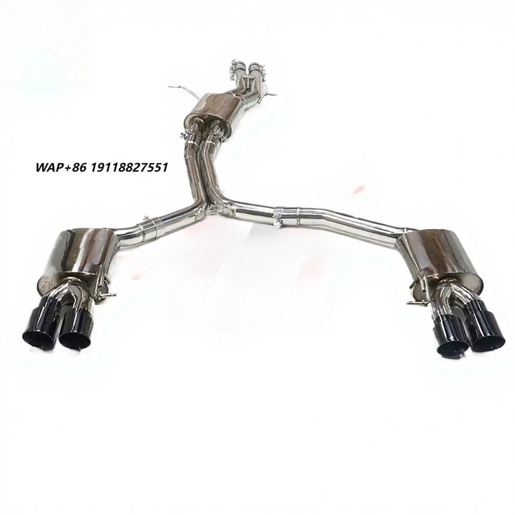Stainless Steel Catback Exhaust Pipes for S4/S5 B8.5 3.0T 2013-2019 Escape Car Exhaust System Exhaust Pipe Muffler
Stainless Steel Catback Exhaust Pipes for S4/S5 B8.5 3.0T 2013-2019 Escape Car Exhaust System Exhaust Pipe Muffler