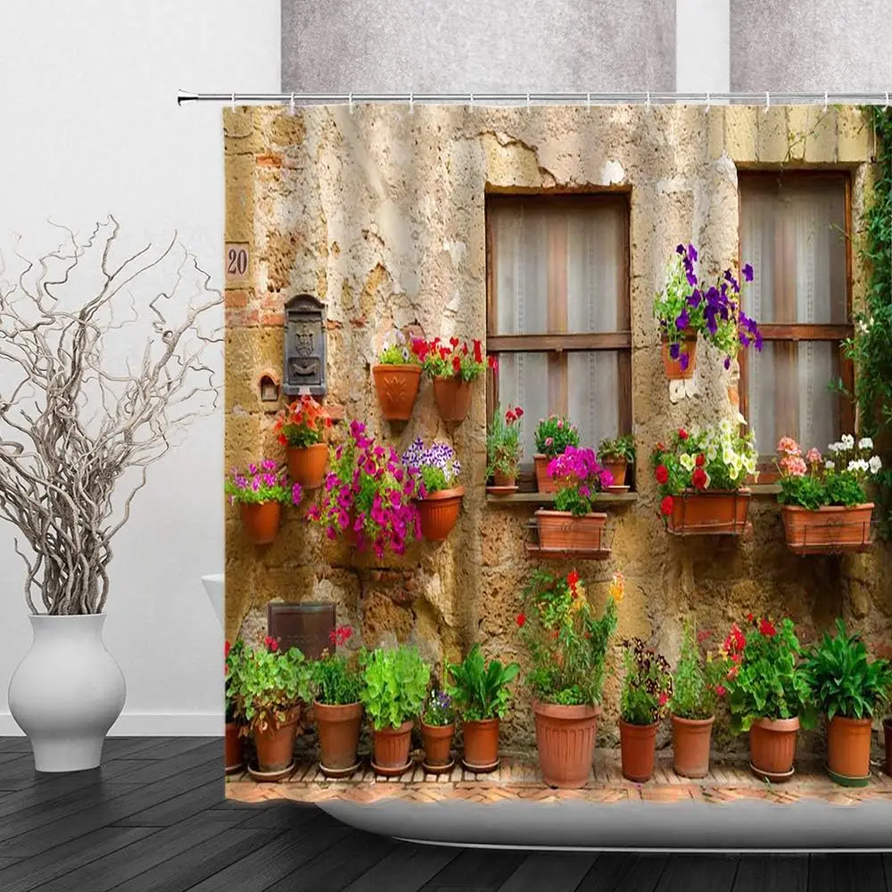 Italian Shower Curtain Greece Scene European Window Garden Christmas Italy Village Tuscany Farm Style Vintage Street Old Street
Italian Shower Curtain Greece Scene European Window Garden Christmas Italy Village Tuscany Farm Style Vintage Street Old Street