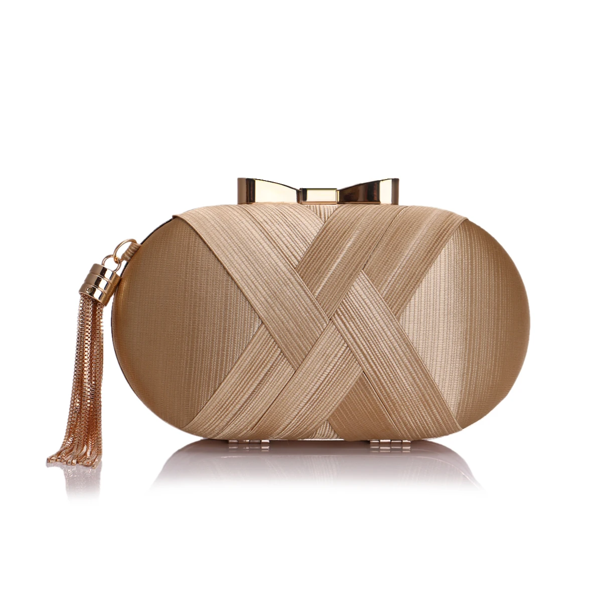 Fashion Design Bow Satin Elegant Criss Cross Fashion Evening Bags Woman Tassel Metal Day Clutch Mixed Lady Party Handbags Satin
Fashion Design Bow Satin Elegant Criss Cross Fashion Evening Bags Woman Tassel Metal Day Clutch Mixed Lady Party Handbags Satin