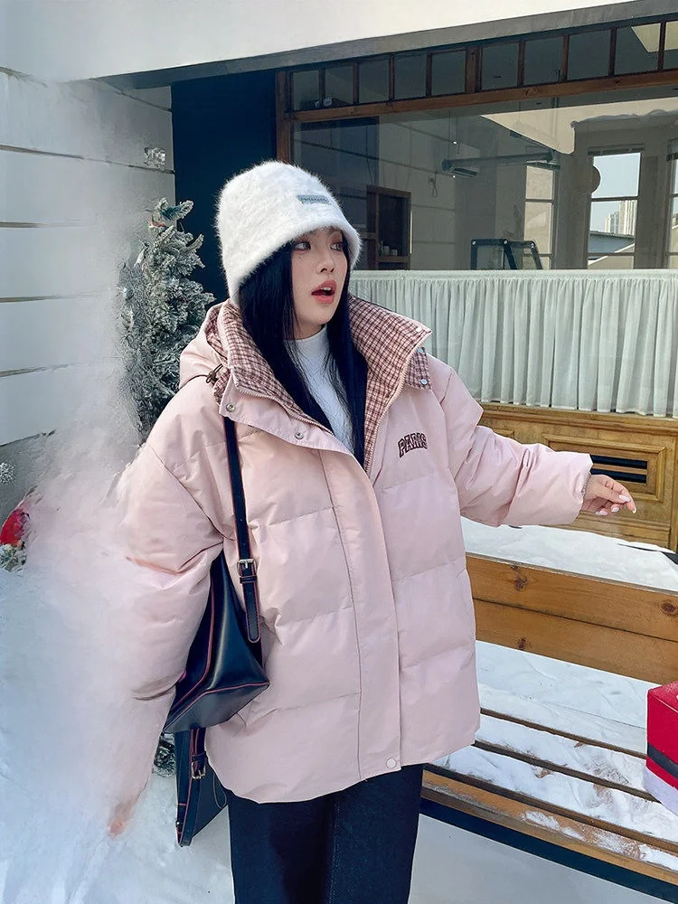 Sli plus Size Women's Jaet Autumn Winter Korean Sle Cotton Coat Beautiful Youthful Hooded Faionable Outerwear
Sli plus Size Women's Jaet Autumn Winter Korean Sle Cotton Coat Beautiful Youthful Hooded Faionable Outerwear