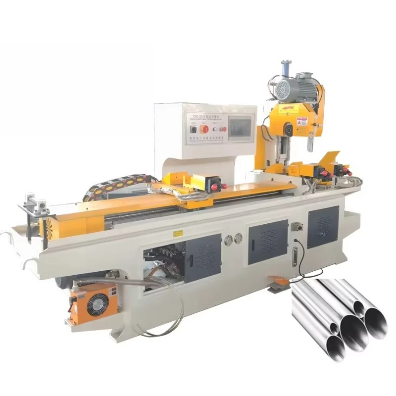 425CNC Servo Hydraulic Stainless Steel Pipe Cutting Machine Metal Cold Saw Tube Cutting Machine
425CNC Servo Hydraulic Stainless Steel Pipe Cutting Machine Metal Cold Saw Tube Cutting Machine