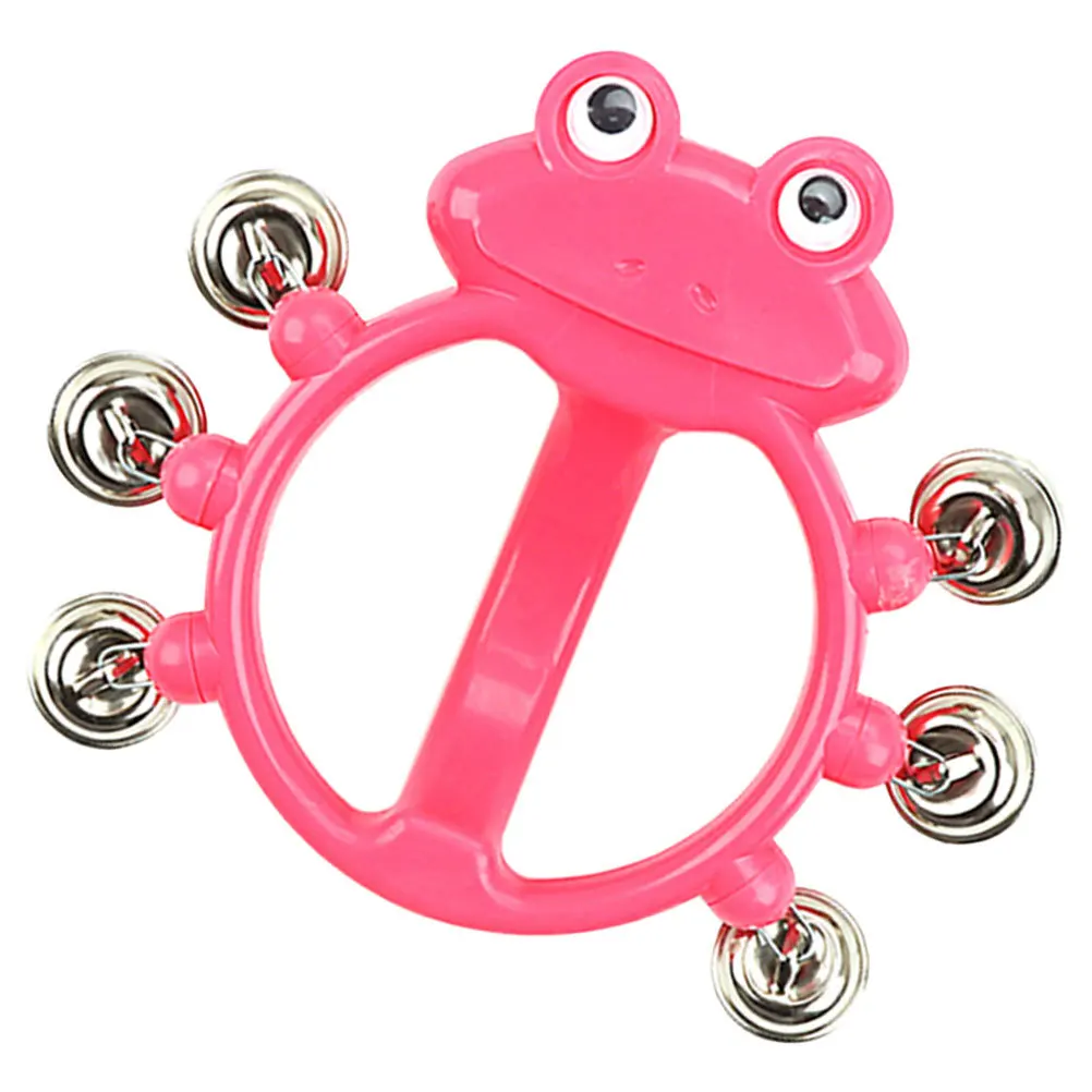 Handheld Plastic Frog Bell Tambourine Musical Instrument Educational Percussion Drum Enhancing Coordination and Concentration
Handheld Plastic Frog Bell Tambourine Musical Instrument Educational Percussion Drum Enhancing Coordination and Concentration
