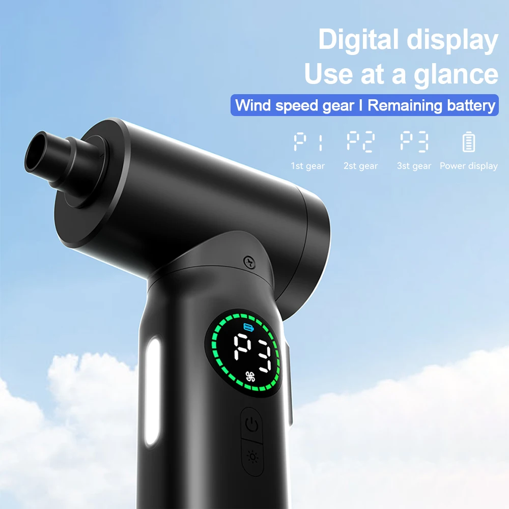 2in1 50000 Rpm Air Blower and Vacuum Cleaner Turbo Jet Fan DC5V 100W Portable Air Duster For Keyboard And Computer Cleaning
2in1 50000 Rpm Air Blower and Vacuum Cleaner Turbo Jet Fan DC5V 100W Portable Air Duster For Keyboard And Computer Cleaning