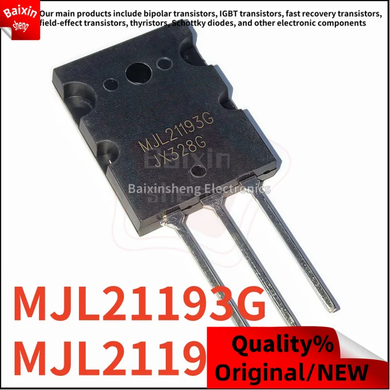 10PCS NEW MJL21193G MJL21194G TO-264 MJL21193 MJL21194 21193G 21194G 21193 21194 High power audio amplifier tube
10PCS NEW MJL21193G MJL21194G TO-264 MJL21193 MJL21194 21193G 21194G 21193 21194 High power audio amplifier tube