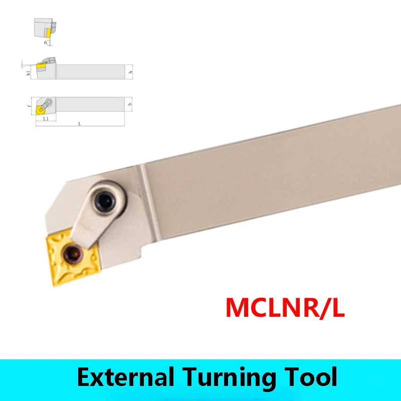 LIHAOPING 95 Degree External Turning Tools Holder MCLNR2020K12 MCLNR2525M12 MCLNR MCLNL CNC Lathe Cutter Inserts Use CNMG120404
LIHAOPING 95 Degree External Turning Tools Holder MCLNR2020K12 MCLNR2525M12 MCLNR MCLNL CNC Lathe Cutter Inserts Use CNMG120404