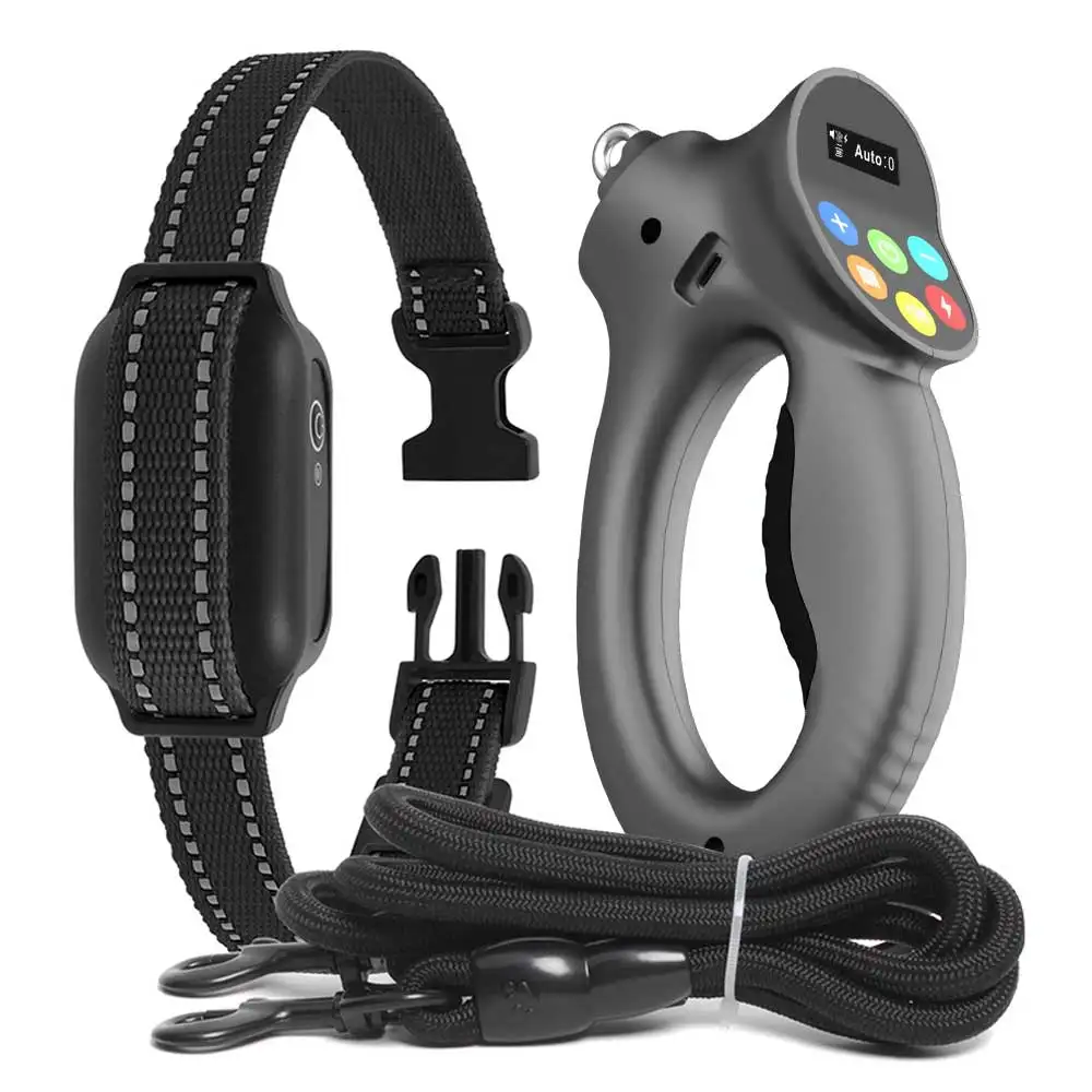 Dog Leash Dog Training Collar and Leash Sets for Dogs E Collar Training With Remote Small to Large
Dog Leash Dog Training Collar and Leash Sets for Dogs E Collar Training With Remote Small to Large