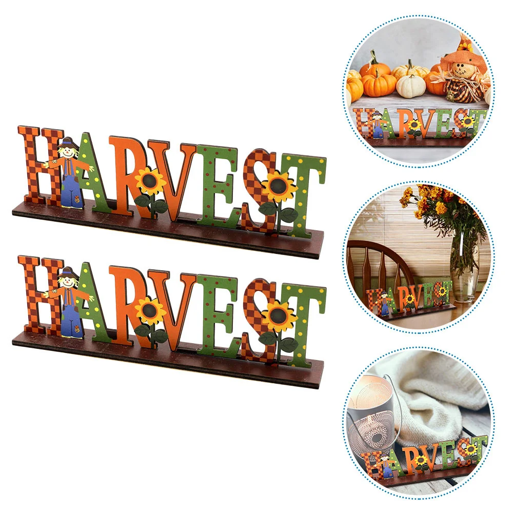 2Pcs Wood Ornament Thanksgiving Hollow-Out Decorative Letter Board Autumn Decor Wood Ornament Hollow-Out Decor
2Pcs Wood Ornament Thanksgiving Hollow-Out Decorative Letter Board Autumn Decor Wood Ornament Hollow-Out Decor