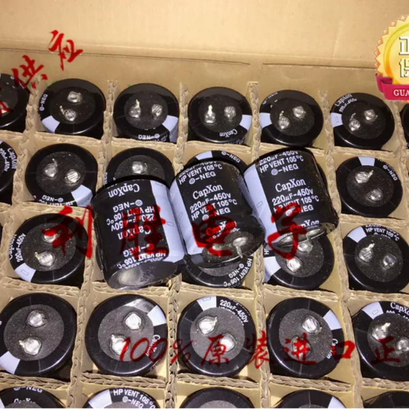 5PCS-30PCS 220UF 450V original Taiwan Fengbin CAPXON electrolytic capacitor 450V220UF 30 * 30 HP
5PCS-30PCS 220UF 450V original Taiwan Fengbin CAPXON electrolytic capacitor 450V220UF 30 * 30 HP