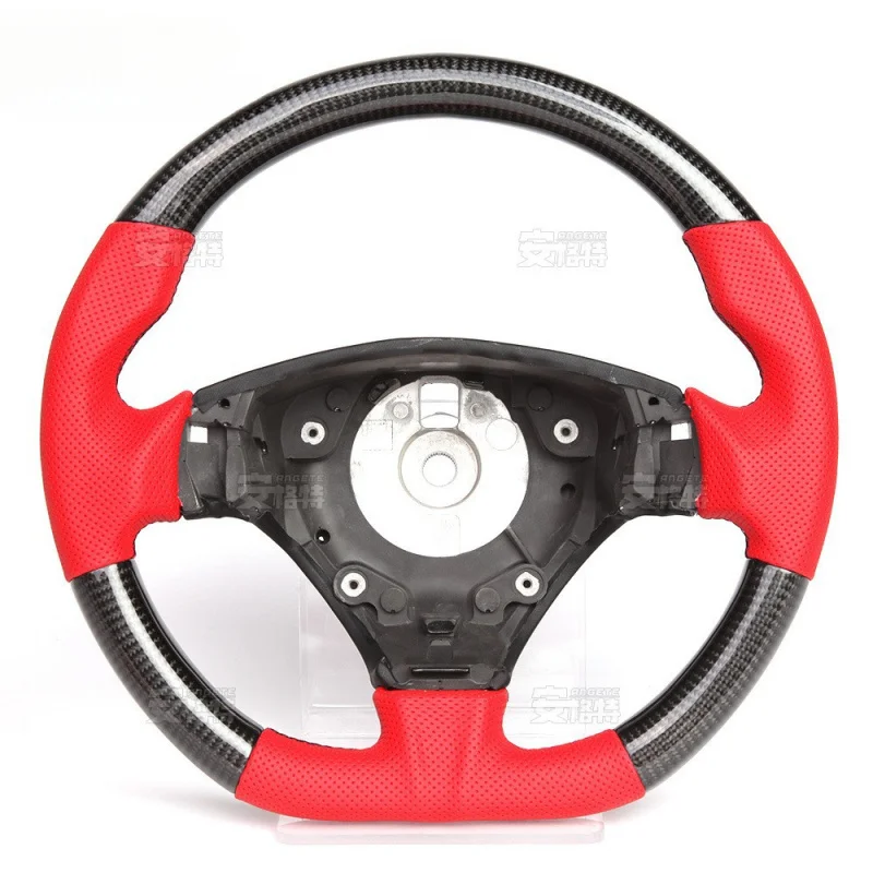 For Maserati GT Carbon Fiber Red Perforated Leather Sport Steering Wheel Assembly (Modified Part)
For Maserati GT Carbon Fiber Red Perforated Leather Sport Steering Wheel Assembly (Modified Part)