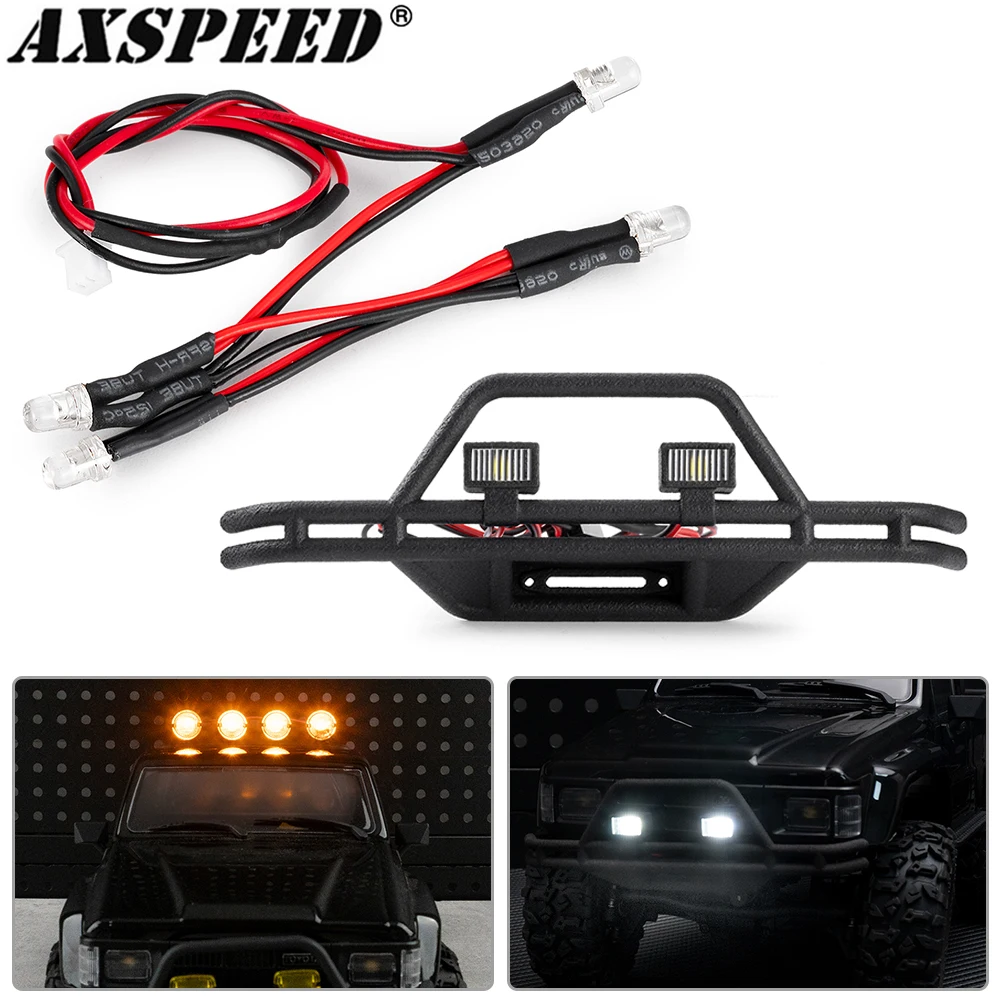 AXSPEED RC автомобильный фонарь на крыше, фонари переднего бампера для 1/18 HPI Venture HILUX, обновленные аксессуары 
AXSPEED RC автомобильный фонарь на крыше, фонари переднего бампера для 1/18 HPI Venture HILUX, обновленные аксессуары