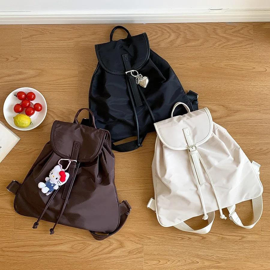 Korean Simple Nylon Women's Backpack Summer Beach Women Backpack School Girl Backpack Travel Commuter Backpacks for Women
Korean Simple Nylon Women's Backpack Summer Beach Women Backpack School Girl Backpack Travel Commuter Backpacks for Women