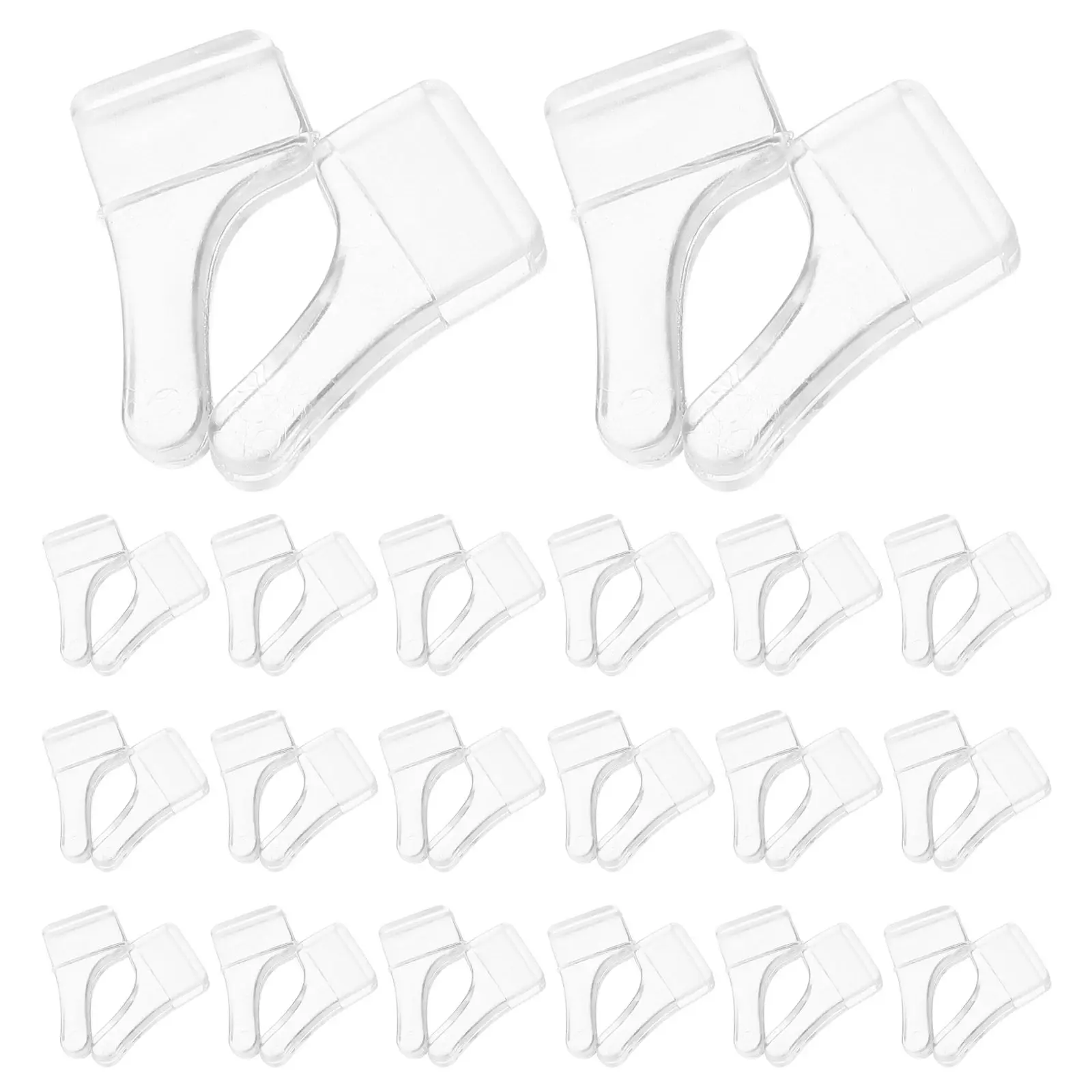 100Pairs Eyeglasses Antislip Ear Hooks Transparent Silicone Comfortable Retainer Sleeves for Glasses Nonslip Eyeglass Temple
100Pairs Eyeglasses Antislip Ear Hooks Transparent Silicone Comfortable Retainer Sleeves for Glasses Nonslip Eyeglass Temple
