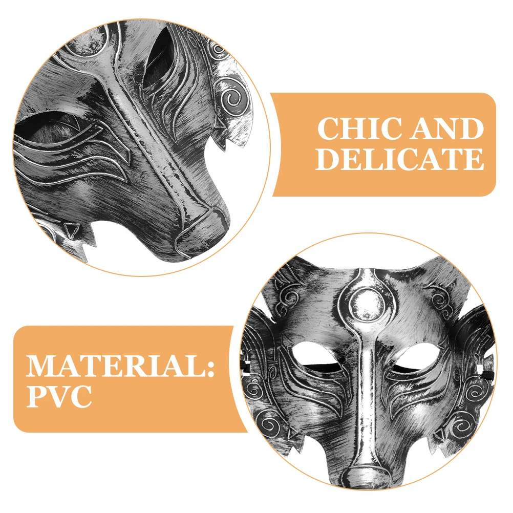 1pc Wolf Head Mask Halloween Decorative Animal Party Cosplay Costume Silver Scary Masks Bright Color Fine Workmanship Masquerade
1pc Wolf Head Mask Halloween Decorative Animal Party Cosplay Costume Silver Scary Masks Bright Color Fine Workmanship Masquerade