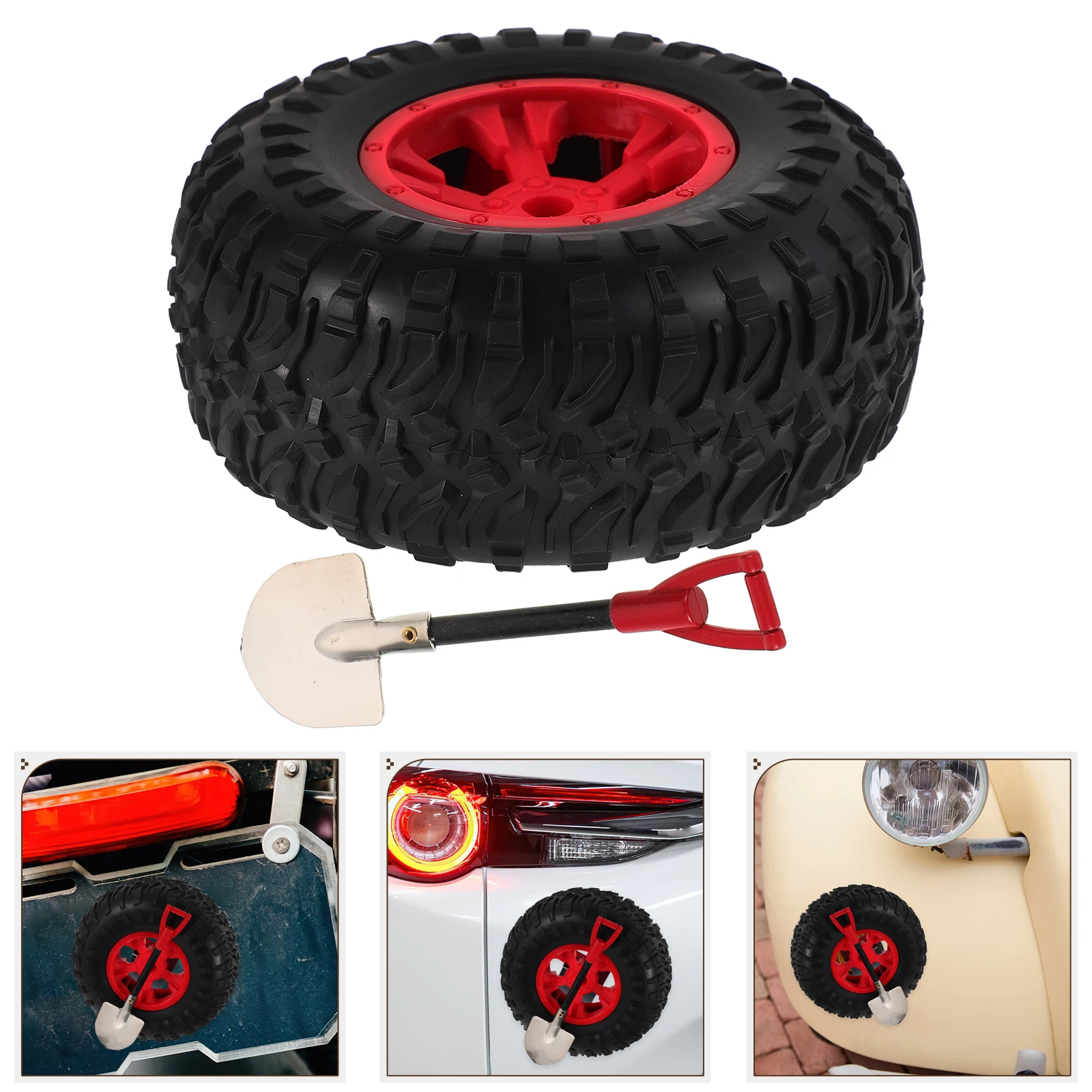Car Rear Ornaments 3d Decoration Truck Accessories Electric Rubber Mini Spare Tire for
Car Rear Ornaments 3d Decoration Truck Accessories Electric Rubber Mini Spare Tire for